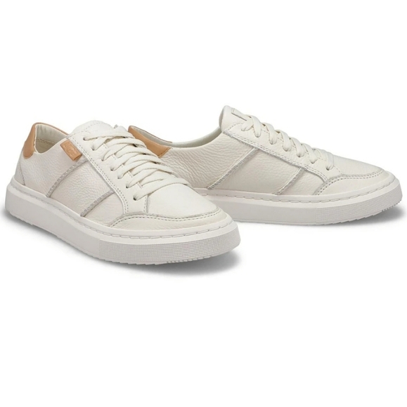 UGG Almeda Leather Sneaker - Size 10 - Picture 1 of 6